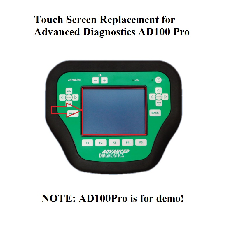 Touch Screen Digitizer for Advanced Diagnostics AD100 Pro Truck